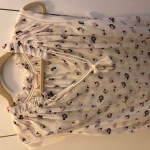 Rebecca Taylor Sleeveless Sakura Clip Silk